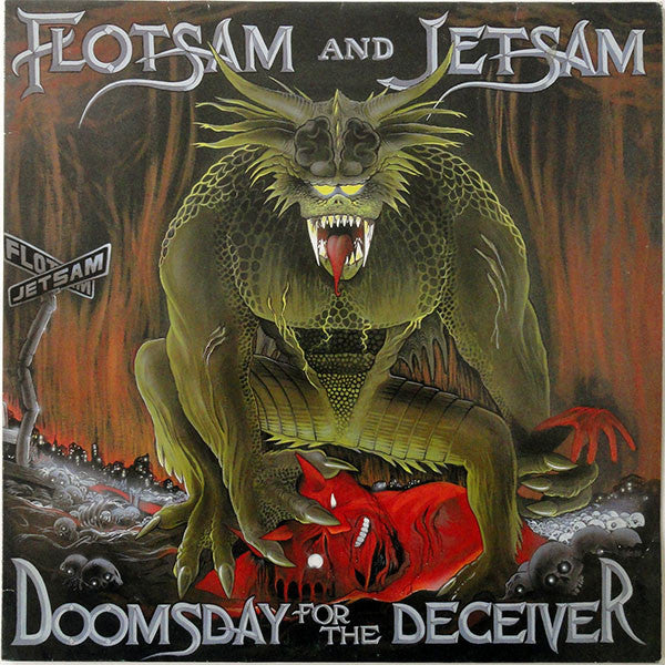 Flotsam And Jetsam : Doomsday For The Deceiver (LP, Album)