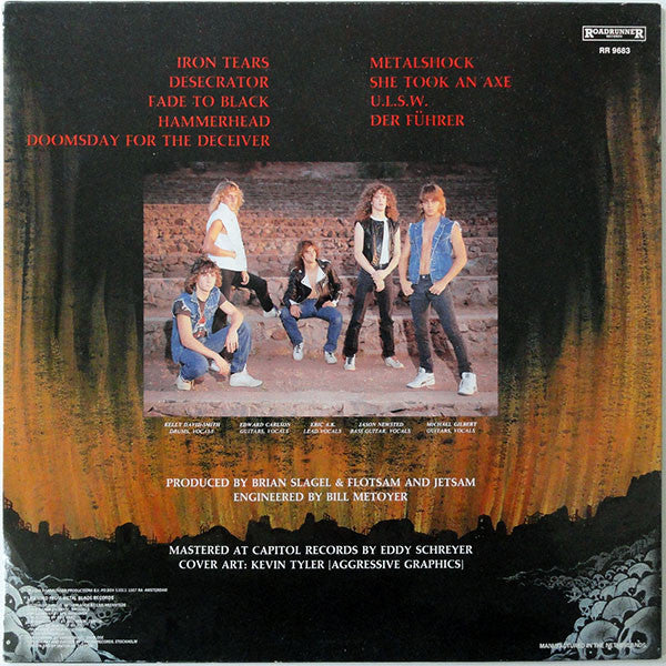 Flotsam And Jetsam : Doomsday For The Deceiver (LP, Album)